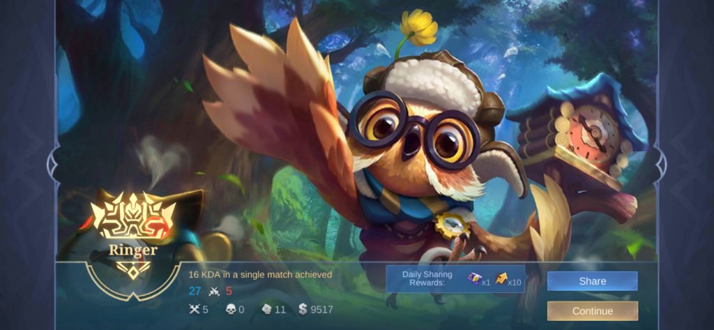 Mobile Legends: Support Owl, Diggie